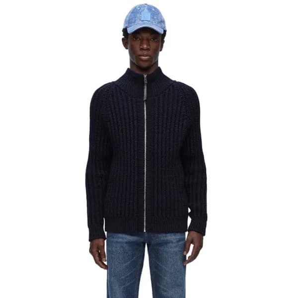 로에베 남성 집업 스웨터 - Loewe Mens Zip-up Sweater - loc287… - 1
