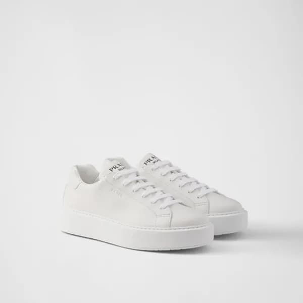 프라다 남성 화이트 스니커즈 - Prada Mens White Sneakers - prs1… - 1