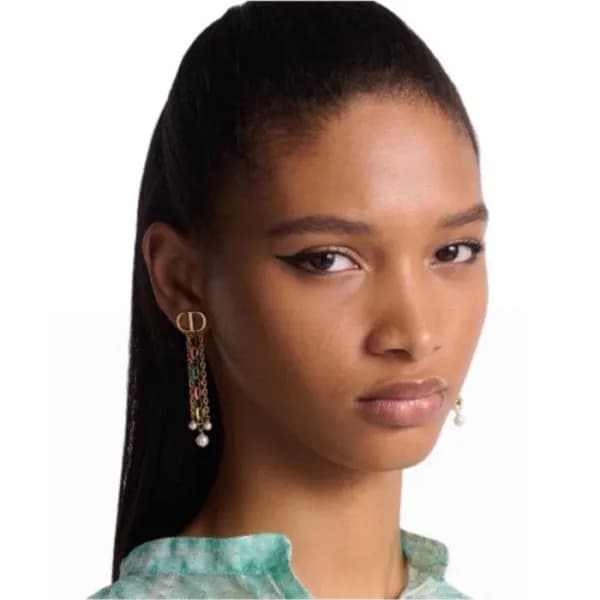 디올 여성 골드 이어링 - Dior Womens Gold Earring - acc2573x - 1