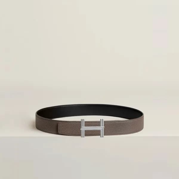 에르메스 남성 리버서블 트레버스 벨트 - Hermes Mens Traverse Revers… - 1