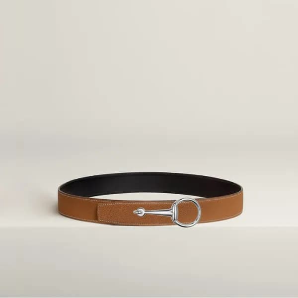 에르메스 남성 리버서블 카사크 벨트 - Hermes Mens Casaque Reversib… - 1