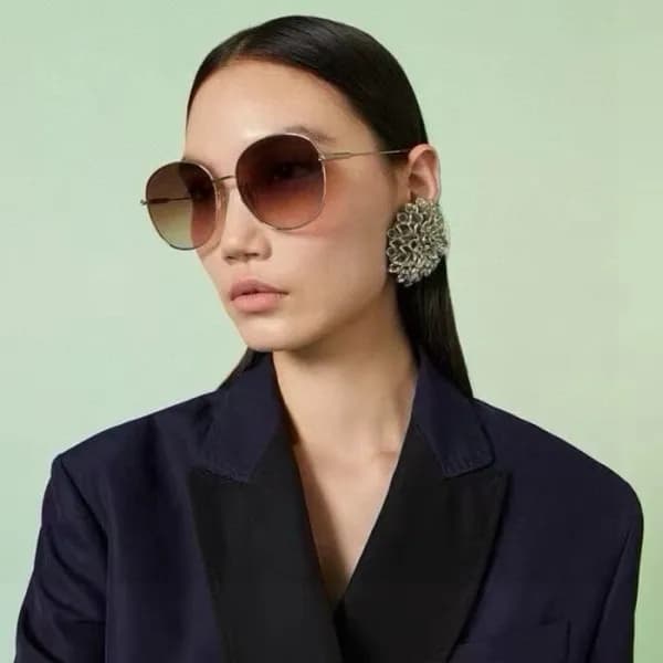 구찌 여성 프리미엄 메탈 프레임 선글라스 - Gucci Womens Premium Meta… - 1