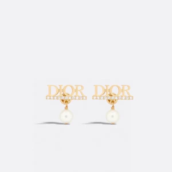 디올 여성 골드 이어링 - Dior Womens Gold Earring - acc3757x - 1