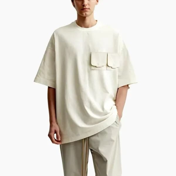 질샌더 남성 크루넥 반팔티 - Jilsander Mens Round Tshirt - jic… - 1