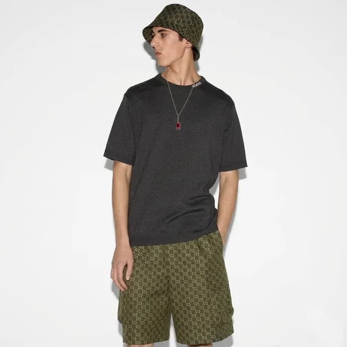 구찌 남성 라운드 반팔티 - Gucci Mens Round Tshirt - guc5749x - 1