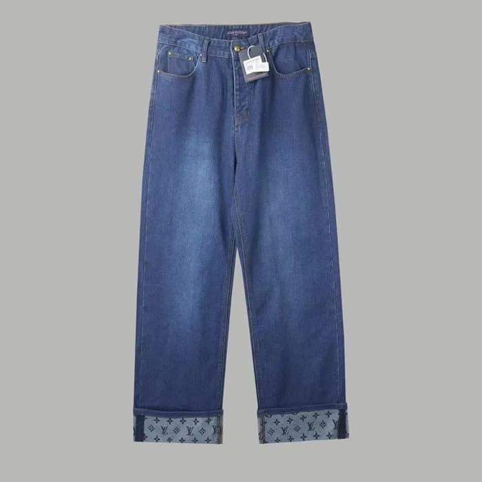 루이비통 남성 클래식 청바지 - Louis vuitton Mens Classic Jeans… - 1