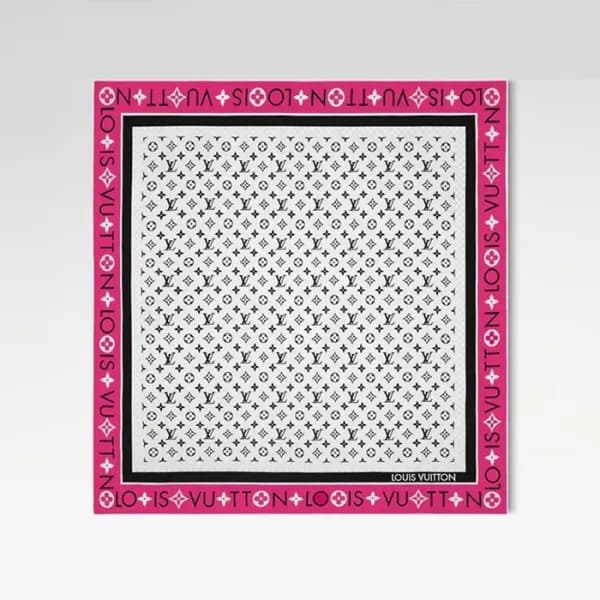 루이비통 여성 실크 스카프 - Louis vuitton Womens Silk Scarf -… - 1