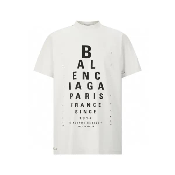 발렌시아가 남성 라운드 반팔 티셔츠 - Balenciaga Mens Round Tshirt… - 1