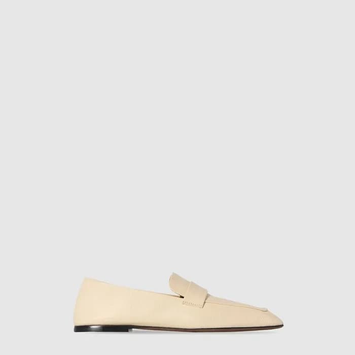 더 로우 여성 Square 가죽 로퍼 - The Row Womens Square Leath… - 1
