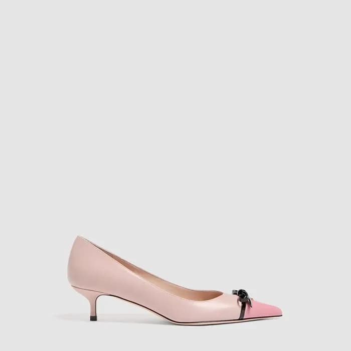 발렌티노 여성 비포인티 키드스킨 펌프스 - Valentino Womens Beforepoi… - 1