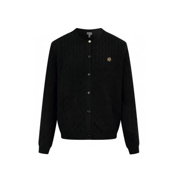 로에베 남성 브이넥 가디건 - Loewe Mens V-neck Cardigan - loc8… - 1