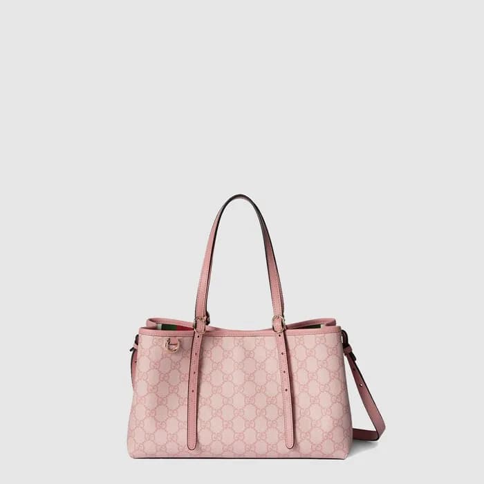 구찌 여성 GG 엠블럼 미디엄 토트백 - Gucci Womens GG Emblem Medi… - 1