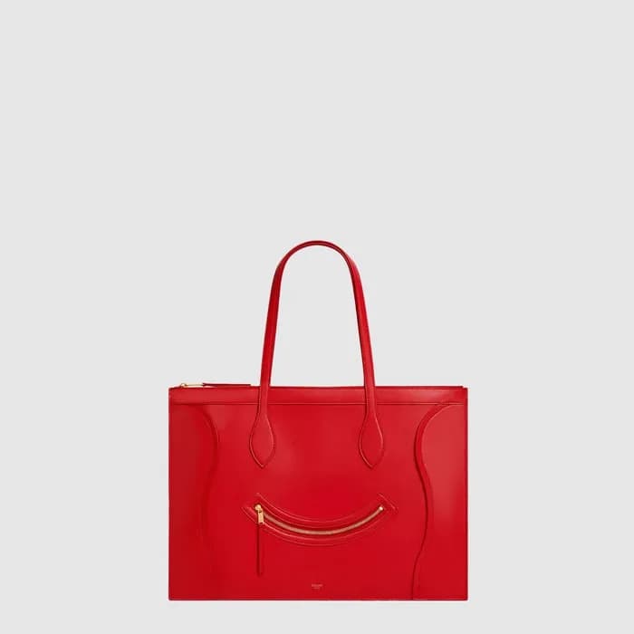셀린느 여성 플랫 카바스 뉴 러기지 - Celine Womens Flat Cabas New… - 1