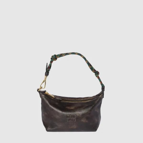 미우미우 여성 가죽 파우치 - MiuMiu Womens Leather Pouch - mib… - 1