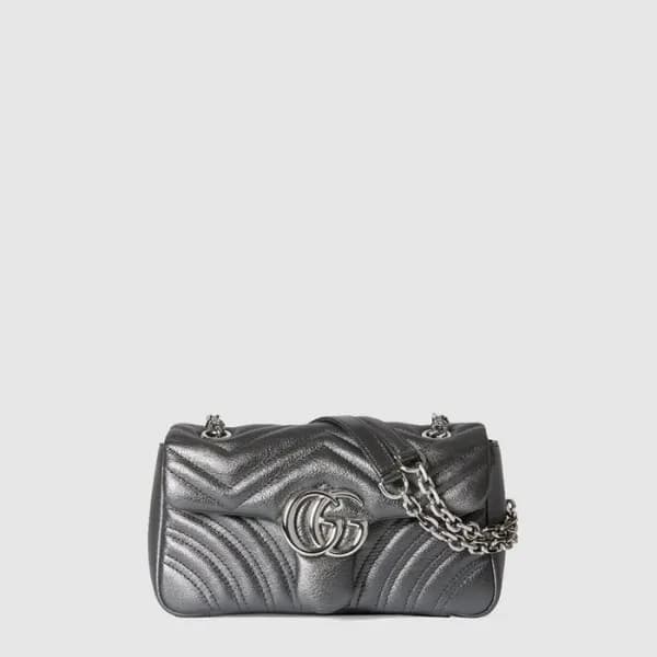 구찌 여성 GG 마몽 스몰 숄더백 - Gucci Womens GG Marmont Small… - 1