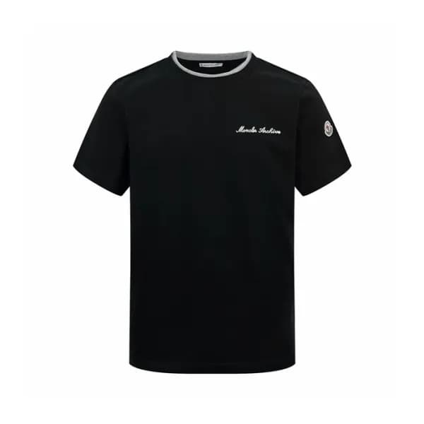 몽클레어 남성 반팔 티셔츠 - Moncler Mens Round Tshirt - moc13… - 1