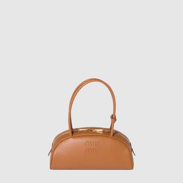 미우미우 여성 가죽 보 백 - Miumiu Womens Beau Bag - mib13878… - 1