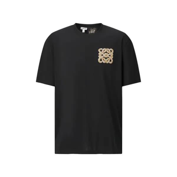 로에베 남성 라운드 반팔티 - Loewe Mens Round Tshirt - loc1371… - 1