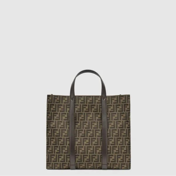 펜디 남성 FF 자카드 쇼퍼 - Fendi Mens FF Jacquard Shopper -… - 1