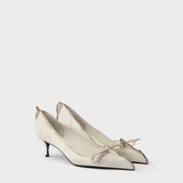 프라다 여성 가죽 펌프스 - Prada Womens Leather Pumps - prs14… - 1