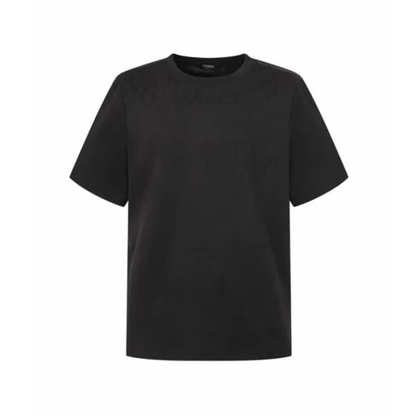 펜디 남성 라운드 반팔 티셔츠 - Fendi Mens Round Tshirt - fec16… - 1