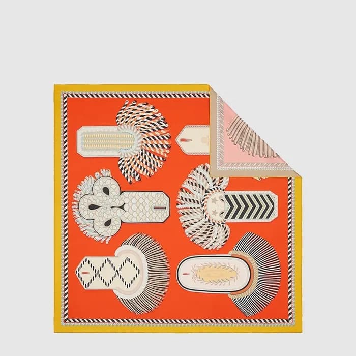 에르메스 여성 더블 페이스 스퀘어 스카프 - Hermes Womens Face Square scarf - acc8846x - 1