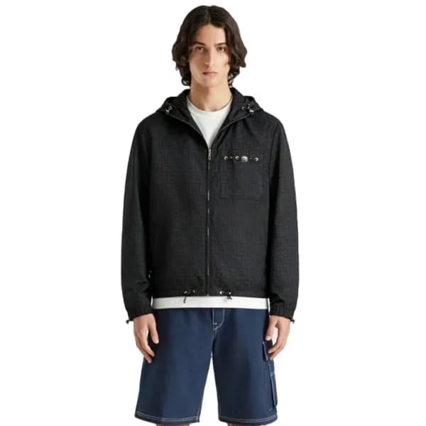 펜디 남성 FF 후드 자켓 - Fendi Mens FF Hooded Jacket - fec17336x - 1
