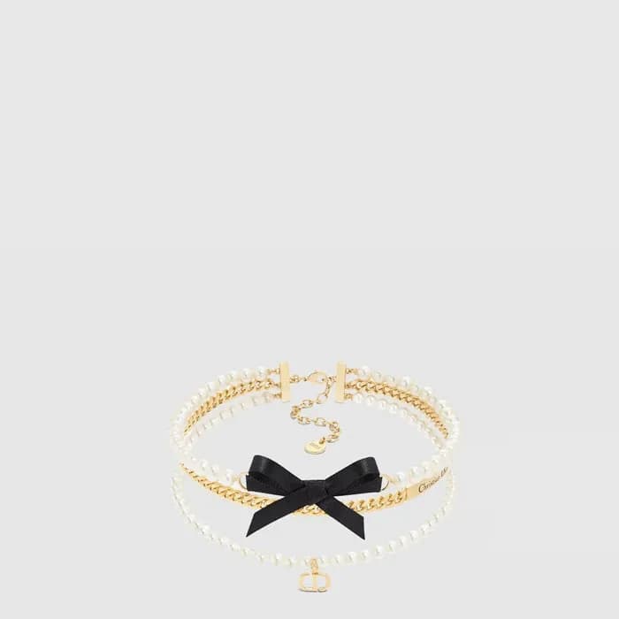 디올 여성 르 노드 드 초커 - Dior Womens Le Nœud de Choker - acc9886x - 1