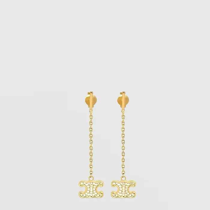 셀린느 여성 골드 이어링 - Celine Womens Gold Earring - acc10529x - 1