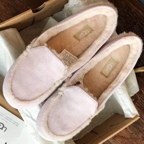 UGG 2018 LADIES LEATHER LOAFER SHOES - UGG 여성 레더 어… - 1