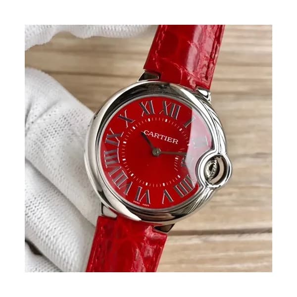 CARTIER LADIES QUARTZ - 까르띠에 레이디스 쿼츠,레드 - 1