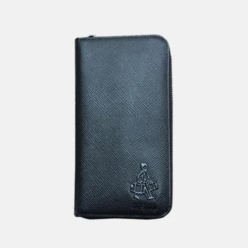 Prada 2018 Mens Zip Round Saffiano Wallet - 프라다 남성… - 1