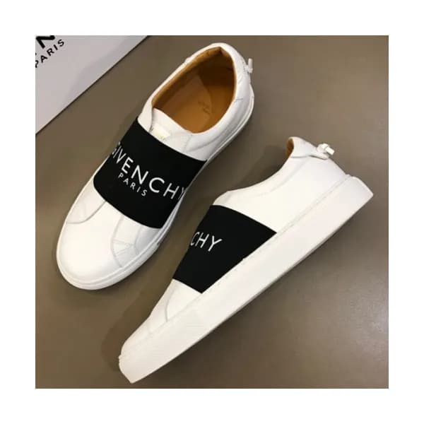 GIVENCHY 2018 MENS STRAP LEATHER SNEAKERS - 지방시 남성… - 1