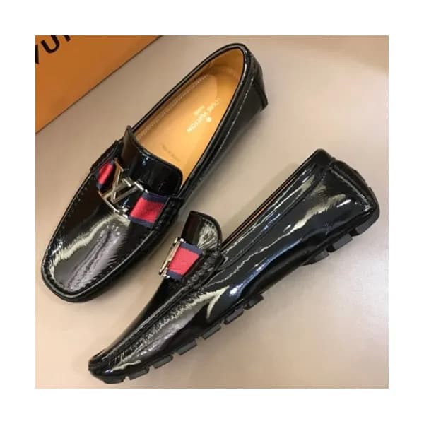 LOUIS VUITTON 2018 MENS LEATHER LOAFER - 루이비통 남성 … - 1