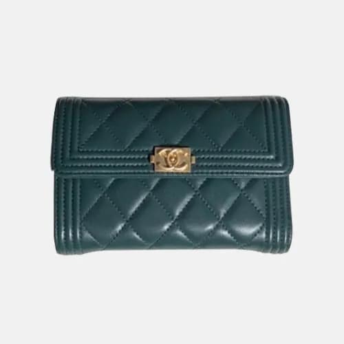 Chanel 2018 LeBoy Lambskin wallet A80285- 샤넬 램스킨 중… - 1
