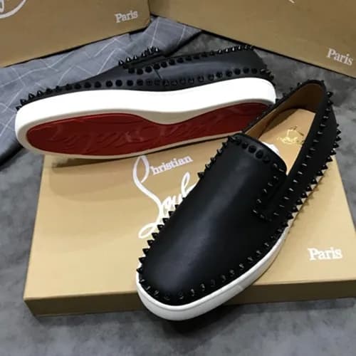 CHIRSTIAN LOUBUTIN 2018 LEATHER LOAFER - 크리스챤 루부탱… - 1
