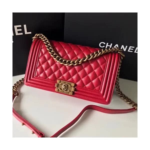 Chanel Leboy Chain Shoulder Bag,25CM - 샤넬 르보이 체인 숄… - 1