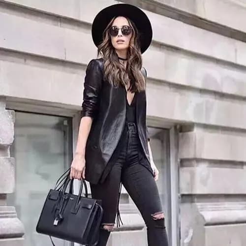 Saint Laurent De Jour Nano Black Tote Bag,22/26/32… - 1