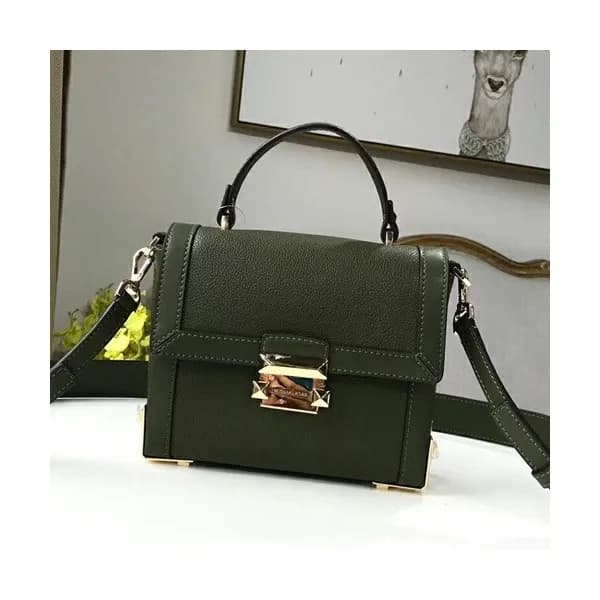 Michael Kors Leather Janey Tote Shoulder Bag, 19CM… - 1