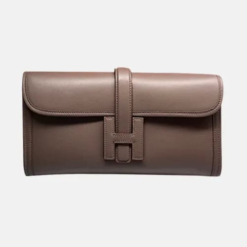 Hermes Jige Swift Leather Clutch Bag ,29cm - 에르메스 … - 1