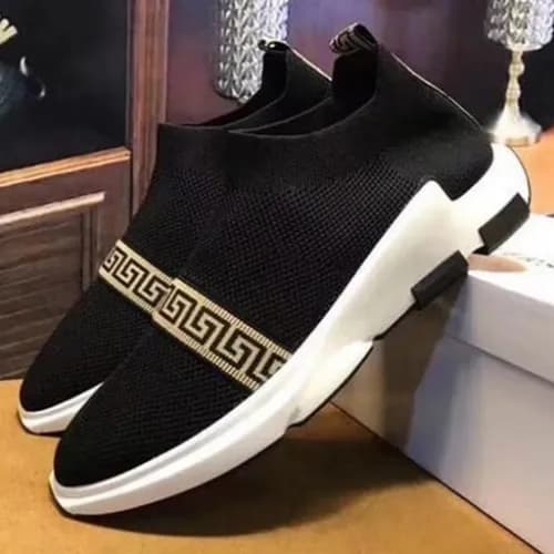 Versace 2018 Mens Banding Sneakers - 베르사체 남성 밴딩 스니… - 1