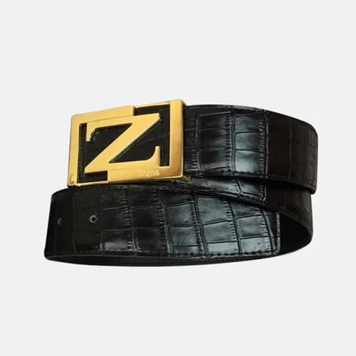 Eremengido Zena 2019 Mens Business "Z" Logo Leathe… - 1
