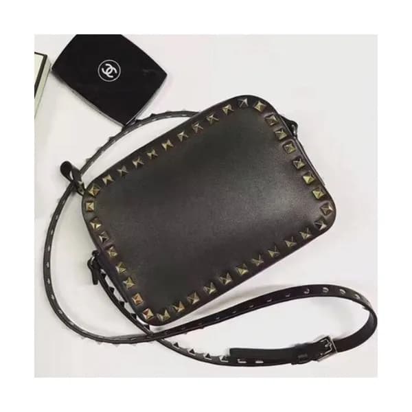 Valentino 2019 Leather Camera Small Shoudler Bag,2… - 1