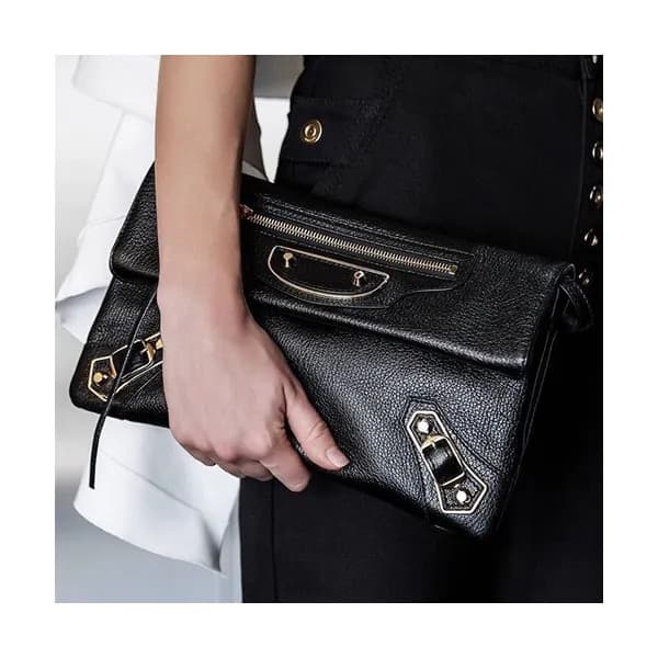 Balenciaga 2019 Leather Clutch Bag,30CM - 발렌시아가 20… - 1