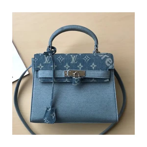 [유니크 & 트랜디한 백]Louis Vuitton Supreme 2019 Denim Hum… - 1
