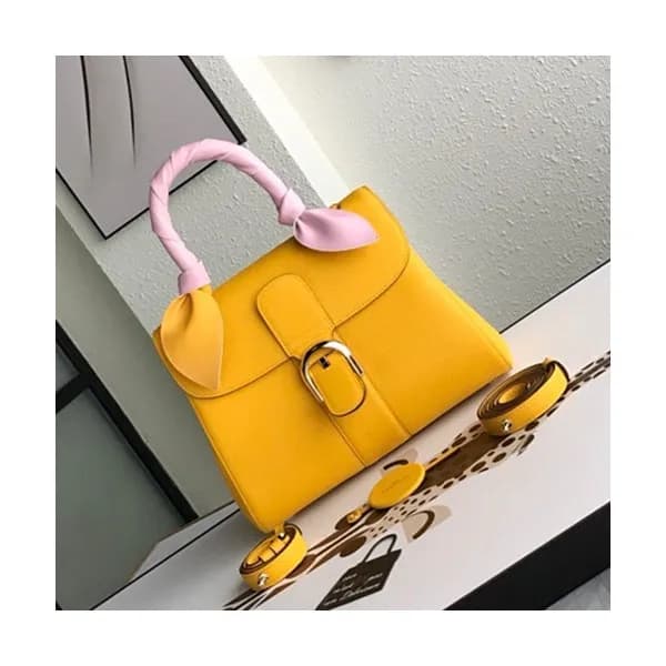 Delvaux 2019 Leather Tote Shoulder Bag,28 CM - 델보 … - 1