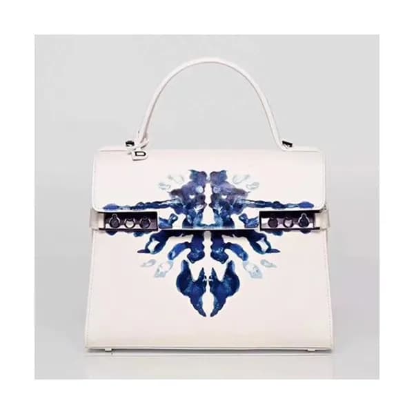 Delvaux 2019 Tempete Leather Tote Shoulder Bag,28C… - 1