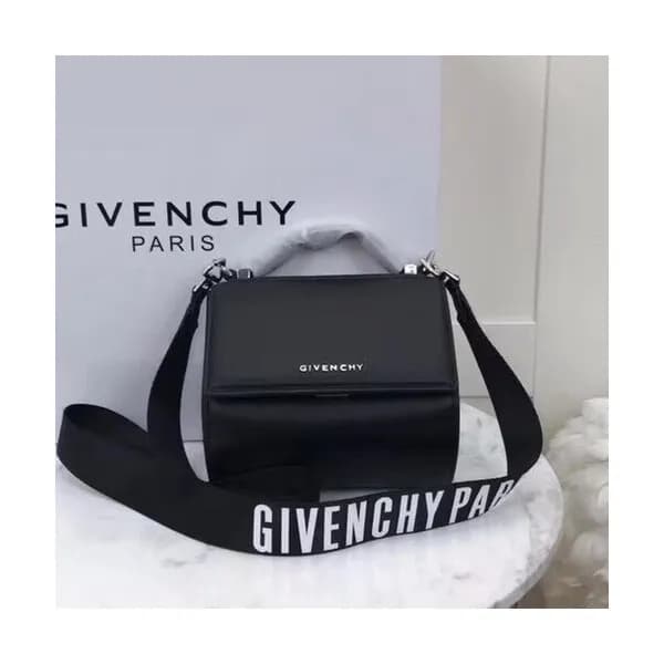 Givenchy 2019 Pandora Box Leather Tote Shoulder Ba… - 1