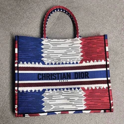Dior 2019 Women Canvas Book Tote Shopper Bag ,41.5… - 1