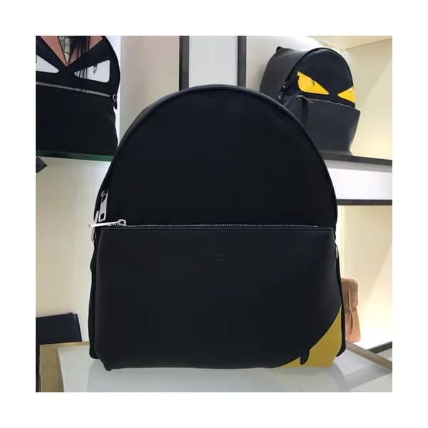 Fendi 2019 Nylon & Leather Back Pack ,38CM - 펜디 20… - 1